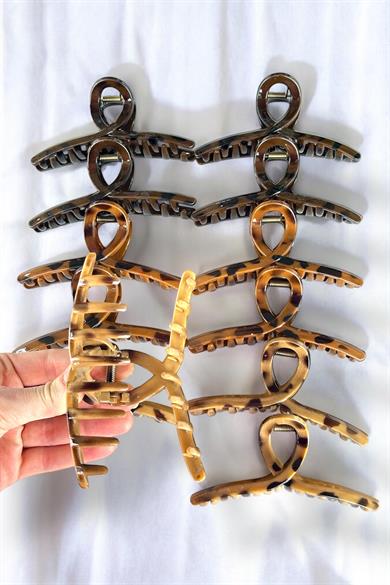 12li Karışık Renk Mandal Toka Set 