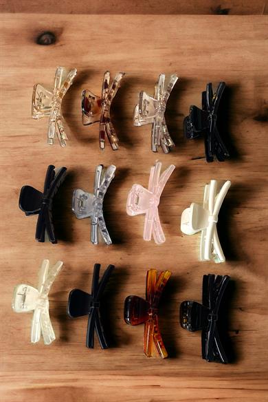 12li Karışık Renk Mandal Toka Set