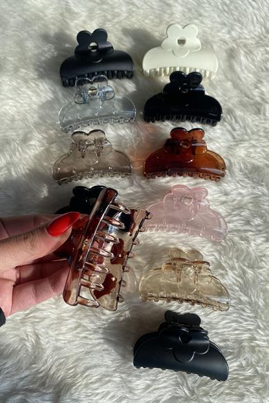 12li Karışık Renk Mandal Toka Set