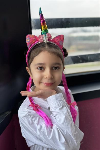 12li Karışık Renk Örgü Detaylı Unicorn Taç