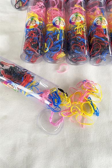 12li Karışık Renk Perma Lastik Toka Set