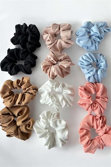 12li Karışık Renk Simit Toka Set