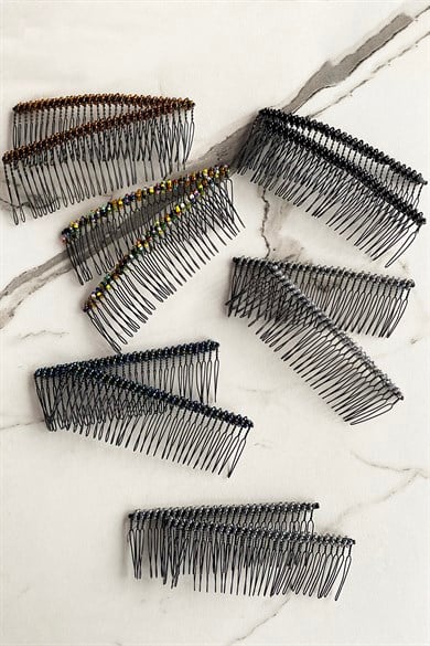 12li Karışık Renk Tarak Toka Set