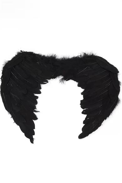 Siyah Renk Melek Kanadı 