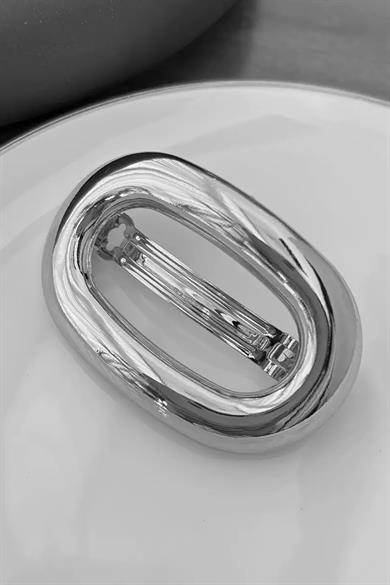Gümüş Renk Metal Otomat Toka
