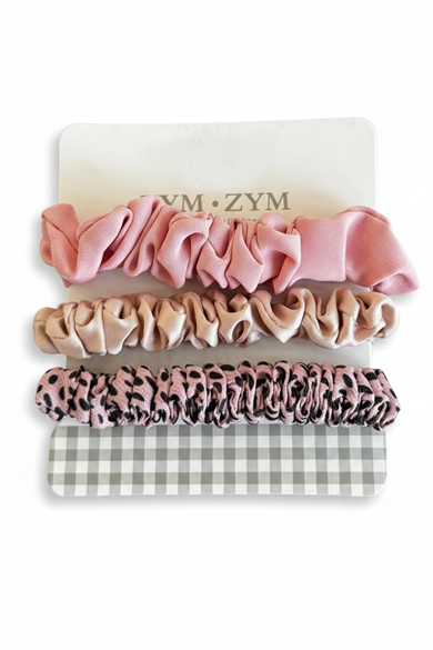 3lü Karışık Renk Simit Toka Set