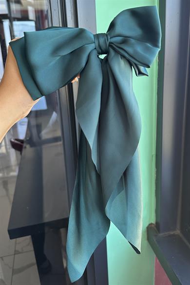 Yeşil Renk Kurdele Figürlü Otomat Toka