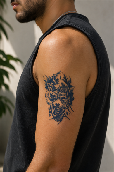 Kurt Sonradan Kararan Yarı Kalıcı Geçici Dövme Tattoo