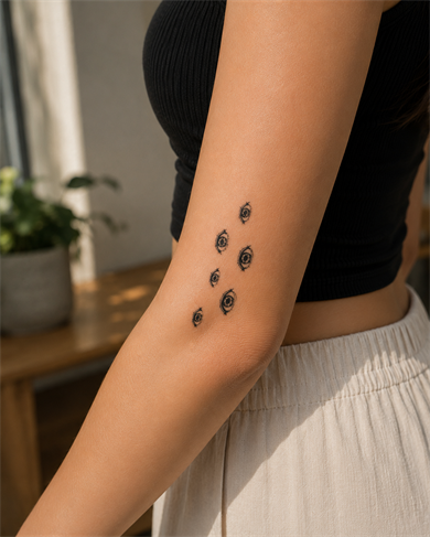 Göz Mini Geçici Dövme Tattoo