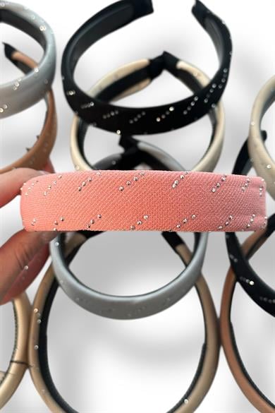 12´li Karışık Renk Taşlı Taç Set