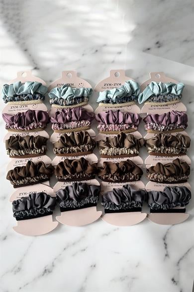 20li Karışık Renk Simit Toka Set