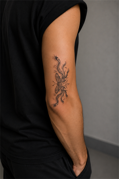 Kelebek Dövme Geçici Tattoo