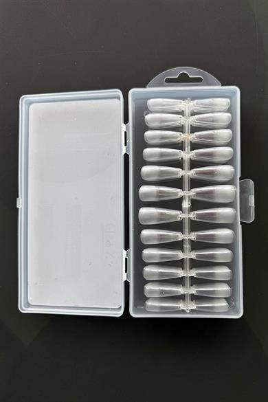 240lı Şeffaf Renk Takma Tırnak Set