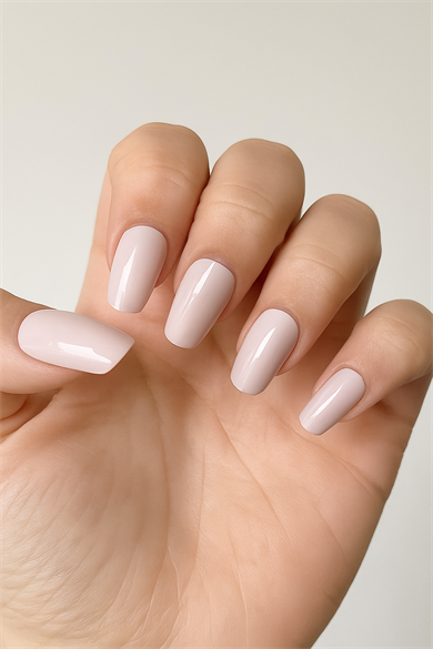 12li Pembe Renk Kedi Gözü Yansımal Takma Tırnak Set (Yapıştırıcılı)