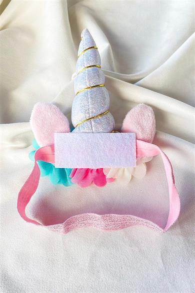 Mixed Color Unicorn Figured Childrens Hair Band