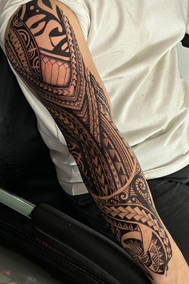 Tribal Kol Geçici Dövme Tattoo