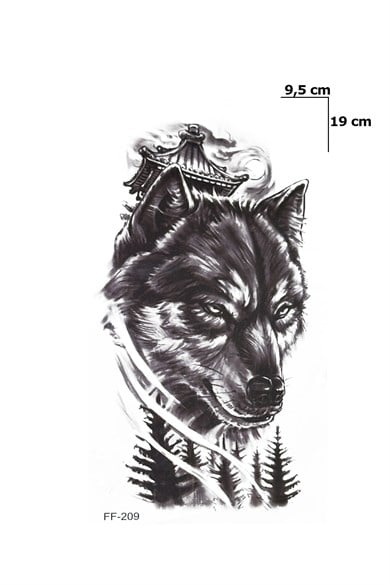 Kurt Dövme Geçici Tattoo