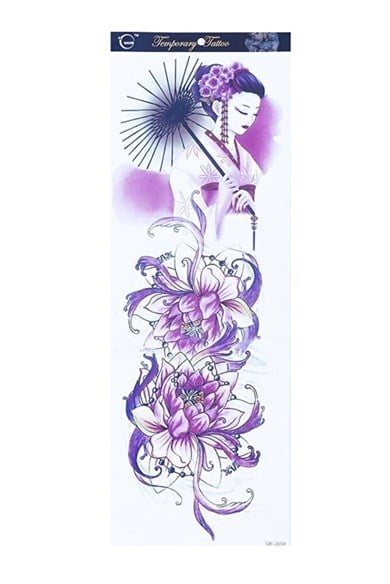 Kadın Kol Dövme Geçici Tattoo