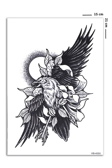 Kartal Geçici Dövme Tattoo