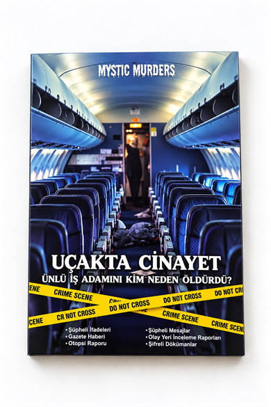Dedektif Cinayet Çözme Oyunu-Uçakta Cinayet