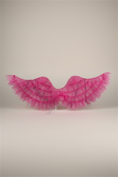 Fuşya Renk Işıklı Melek Kanadı 