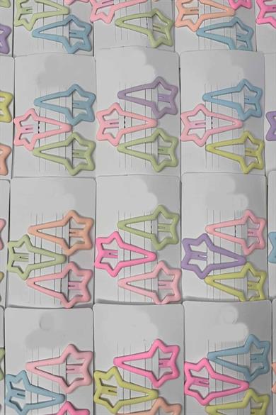 30lu Karışık Renk Yan Toka Set