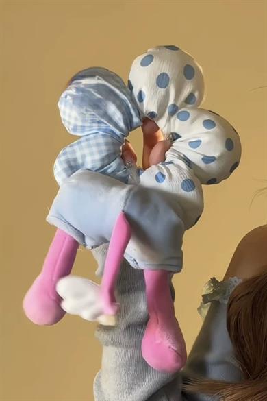 Karışık Renk Karışık Figürlü Simit Toka