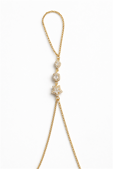 Altın Renk Karışık Figürlü Çelik Şahmeran