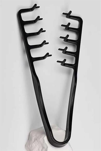 Siyah Renk Saç Şekillendiren Mucizevi Tarak