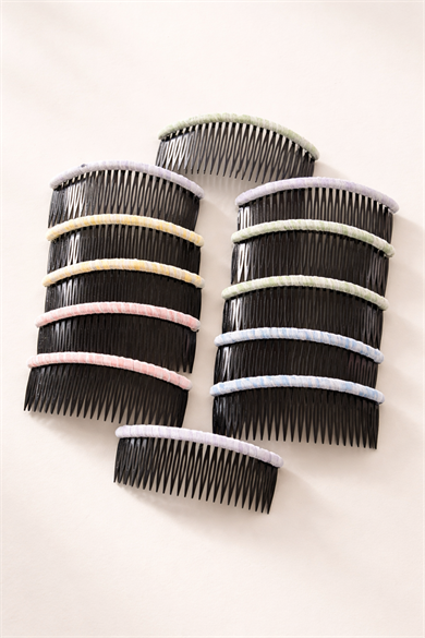 Karışık Renk 12li Tarak Toka Set