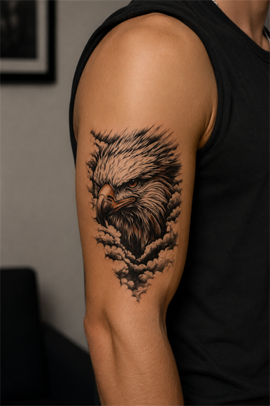 Kartal Dövme Geçici Tattoo