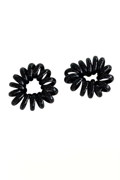 2li Siyah Renk Kalın Helezon Toka