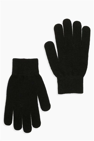 Siyah Renk Unisex Eldiven