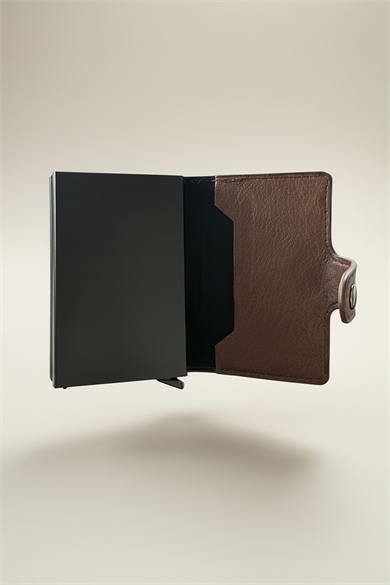 Koyu Kahve Renk Cüzdan/Kartlık