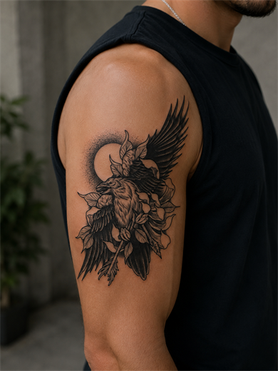 Kartal Geçici Dövme Tattoo