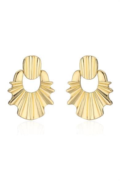 Altın Renk Çelik Küpe (Çift)