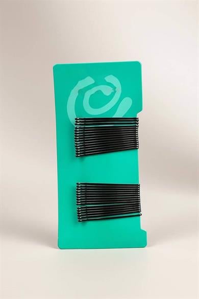 30lu Siyah Renk Tel Toka