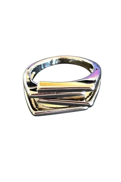 Gümüş Renk Ayarlanabilir Çelik Yüzük