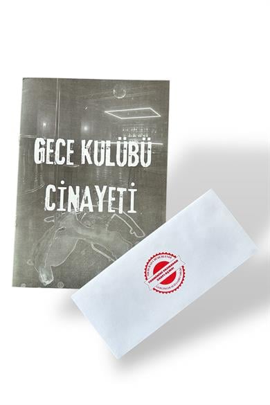Dedektiflik Cinayet Çözme Oyunu - Gece Kulübü Cinayeti