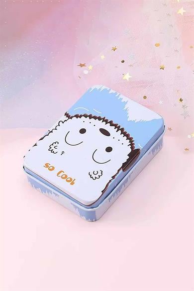 100lü Siyah Renk Metal Kutulu Tel toka