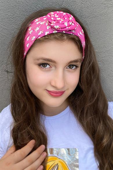 3lü Pembe Renk Çocuk Saç Bandı Set