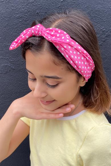 3lü Pembe Renk Saç Bandı (Set)