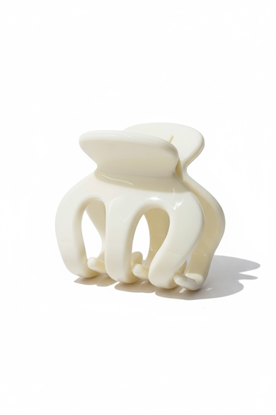 Beyaz Renk Mini Mandal Toka