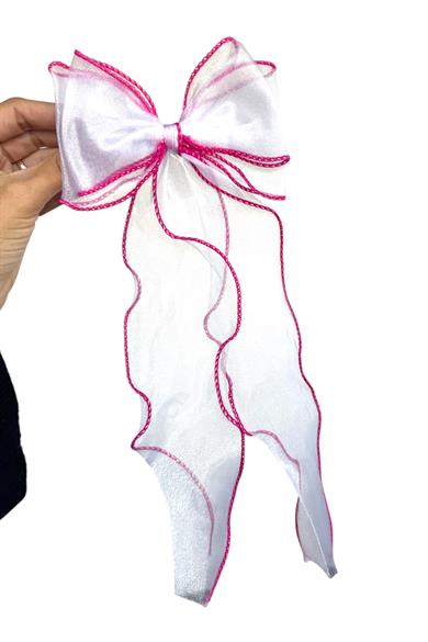 Pembe Renk Kurdele Otomat Toka