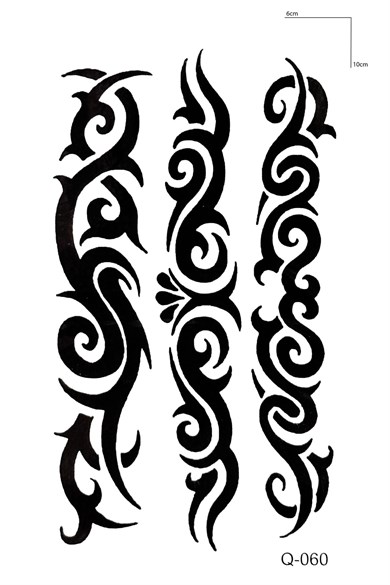 Tribal Mini Geçici Dövme Tattoo