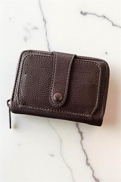 Acı Kahve Renk Unisex Deri Cüzdan
