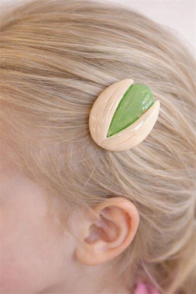 Fıstık Figürlü Yan Toka