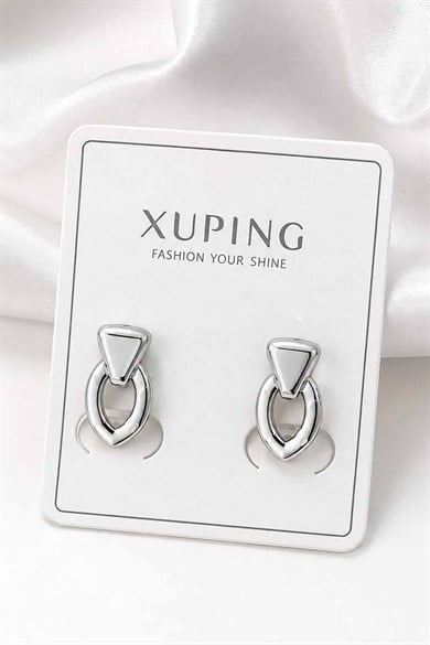 Gümüş Renk Xuping Küpe (Çift)