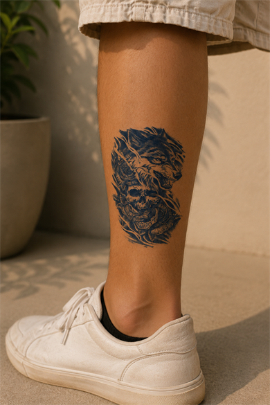 Kurt Sonradan Kararan Yarı Kalıcı Geçici Dövme Tattoo