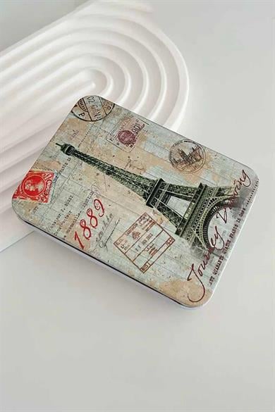 100lü Siyah Renk Metal Kutulu Tel toka